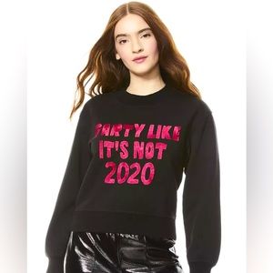 Alice + Olivia ‘Party Like It’s Not 2020’ Sweater